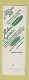 Matchbook Cover - Putsch's 210 Kansas City MO