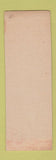 Matchbook Cover - CNA? Club? New York City SAMPLE
