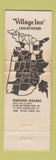 Matchbook Cover - Village Inn Pancake House Cedar Rapids IA