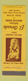 Matchbook Cover - El Dorado Mexican Restaurant Danville PA