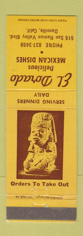 Matchbook Cover - El Dorado Mexican Restaurant Danville PA