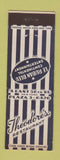Matchbook Cover - Theodore's Restaurant New York City