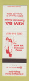 Matchbook Cover - Kim Ba Vietnamese Restaurant Aurora Colorado girlie