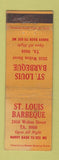 Matchbook Cover - St Louis BBQ Denver Colorado WORN