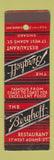Matchbook Cover - Berghoff Restaurant Chicago IL SAMPLE