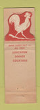 Matchbook Cover - The Red Barn Westport CT DISPLAY WEAR