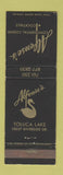 Matchbook Cover - Alfonse's Restaurant Toluca Lake CA