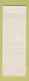 Matchbook Cover - Florsheim Shoes Bell's Men's Clothes