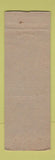 Matchbook Cover - Wonder Solv Anti Freeze Rust Camden NJ WEAR