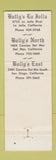 Matchbook Cover - Bully's Prime Rib Del Mar San Diego La Jolla CA