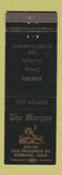 Matchbook Cover - The Morgue Burbank CA restaurant