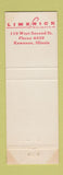 Matchbook Cover - Limerick Finance Kewanee IL