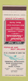 Matchbook Cover - Terminal News Stand Miami FL Airport
