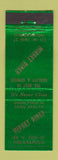 Matchbook Cover - Midget Diner Indianapolis IN