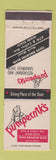 Matchbook Cover - Pumpernik's Restaurnt Miami Beach FL WEAR