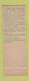 Matchbook Cover - San Diego CA Zoo Penguin Koala