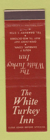 Matchbook Cover - White Turkey Inn Danbury CT