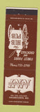Matchbook Cover - Hagerstown Motor Inn Hagerstown MD Hub Pub