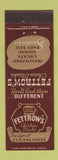 Matchbook Cover - Fettrow's Restaurant Steaks Cloverleaf OH Harrisburg PA