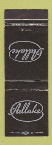 Matchbook Cover - Adlake WEAR