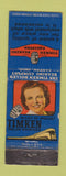 Matchbook Cover - Timken Bearings Canton OH girlie WEAR