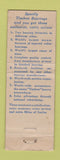 Matchbook Cover - Timken Bearings Canton OH girlie WEAR