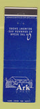 Matchbook Cover - The Ark Belmont Shore CA