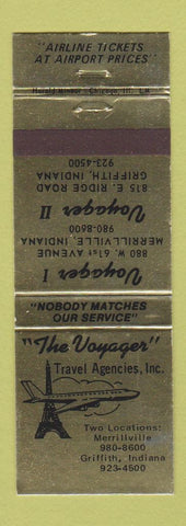 Matchbook Cover - The Voyager Merrillville Griffith IN