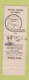 Matchbook Cover - Tucson Airport Authority AZ WEAR Ryan Field