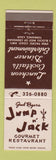 Matchbook Cover - Jack Rogers Jump n Jack Restaurant Torrance CA