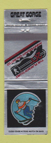 Matchbook Cover - Playboy Club Great Gorge 20th Anniversary