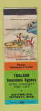 Matchbook Cover - Trulson Insurance Agency Petoskey MI