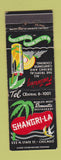 Matchbook Cover - Shangri La Restaurant Chicago IL WEAR