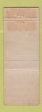 Matchbook Cover - Faux Restaurant Balboa CA WORN