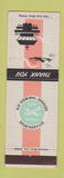 Matchbook Cover - Air Terminal Services Milwaukee WI General Mitchell Field