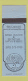 Matchbook Cover - Blue Bay Restaurant Lounge Italian Greek Clearwater FL
