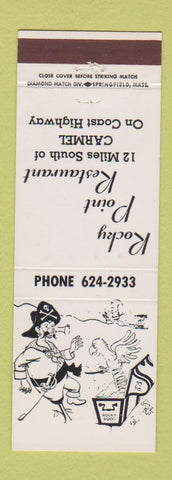 Matchbook Cover - Rocky Point Restaurant Carmel CA?