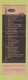 Matchbook Cover - Lane Wells Oil Field Equipment WEAR