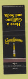 Matchbook Cover - Liquor Galliano
