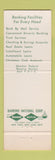 Matchbook Cover - Fort Madison Bank Trust Fort Madison IA