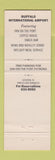 Matchbook Cover - Air Terminal Services Buffalo NY Airport
