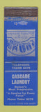 Matchbook Cover - Cascade Laundry Denver Colorado  WEAR