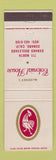 Matchbook Cover - McHenry's Colonial House Oxnard CA