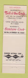Matchbook Cover - McHenry's Colonial House Oxnard CA