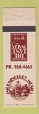 Matchbook Cover - Morninglory Msuic Isla Vista CA Last Waltz