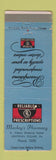Matchbook Cover - Mackey's Drug Store Newtown Square PA