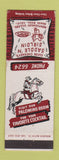 Matchbook Cover - Saddle n Sirloin Santa Rosa CA