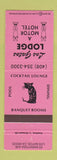 Matchbook Cover - Los Gatos Lodge Los Gatos CA
