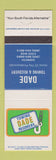 Matchbook Cover - Dade Towing Recovery FL
