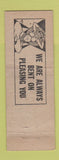 Matchbook Cover - Al's Grill Denver Colorado WEAR